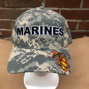 Marine Corps digital camo ballcap hat